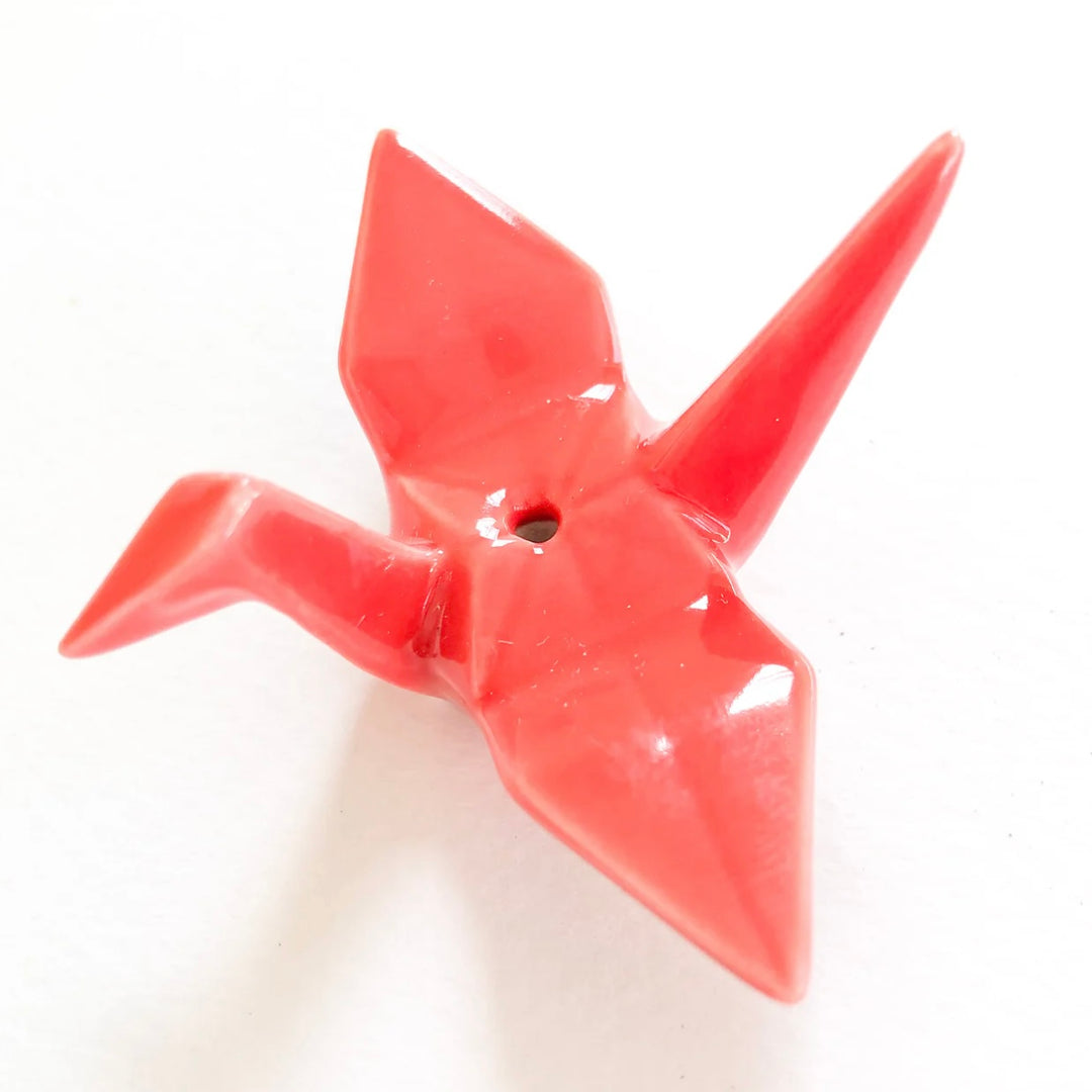 Nippon Kodo Crane Incense Holder