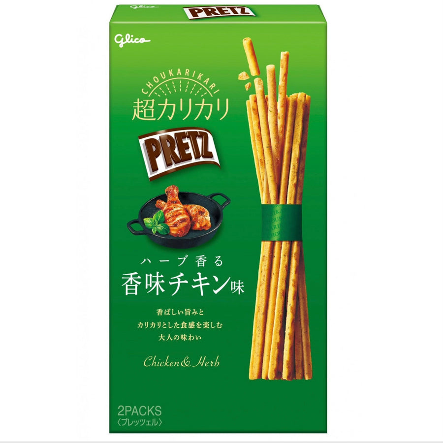Pretz Herb Chicken Flavor Salt And Pepper Crispy Sticks 55g Yui mart