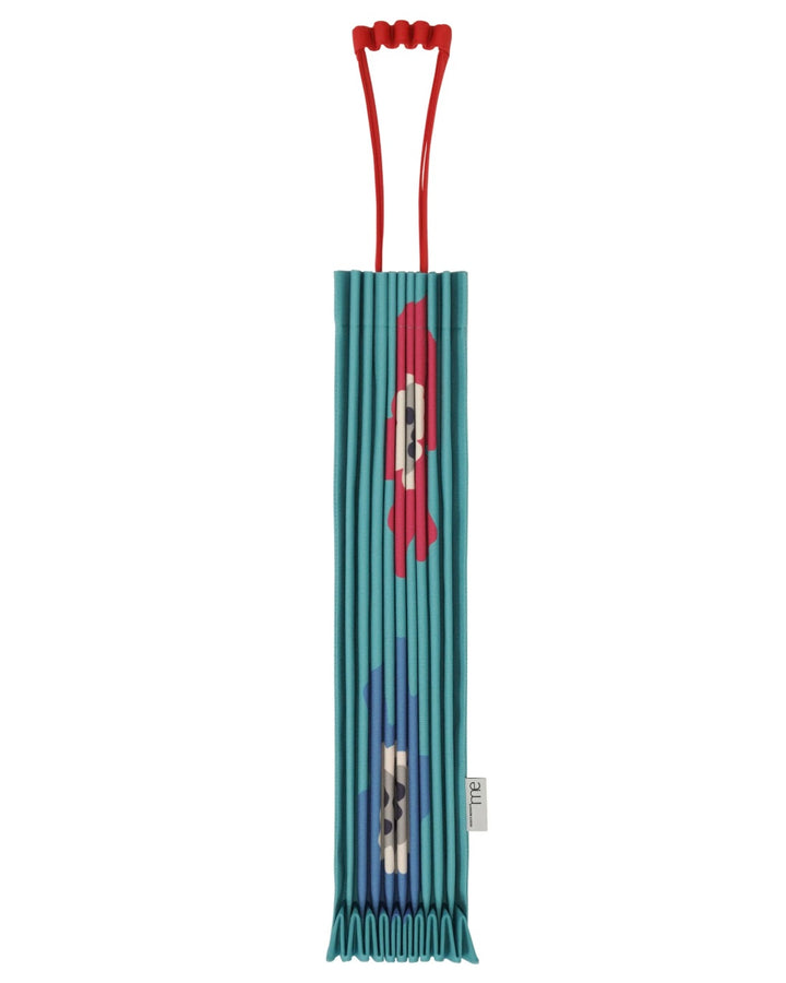me ISSEY MIYAKE
GROW TRUNK PLEATS BAG，TURQUOISE-HUED