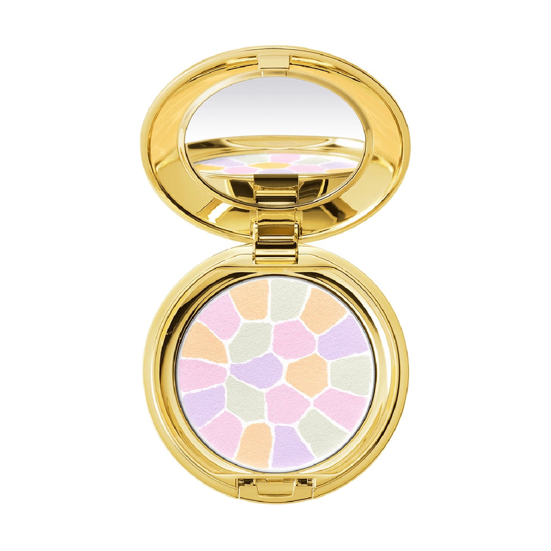 COSME Awards Elégance Happy Face Honey Pressed Powder E Large Powder Color 1 Portable Pack
