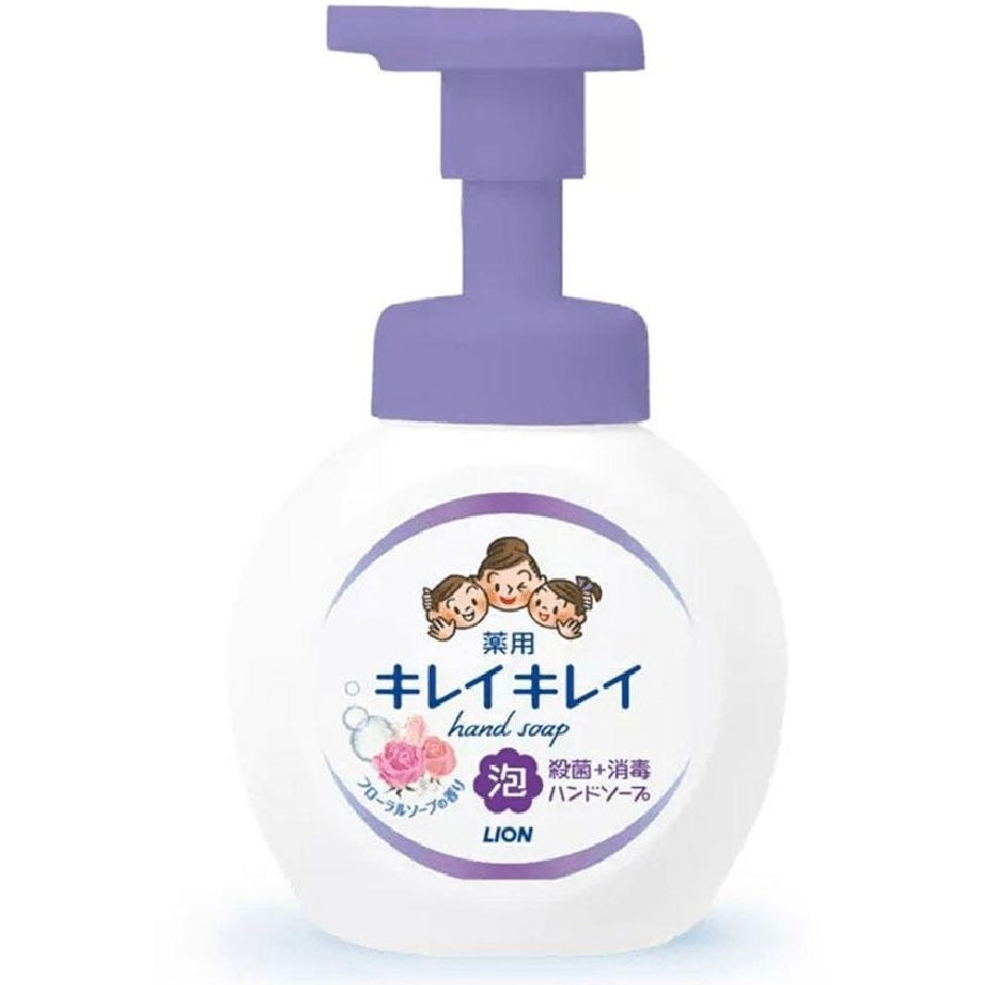 LION Antibacterial Foam Hand Sanitizer 250ml Floral Fragrance