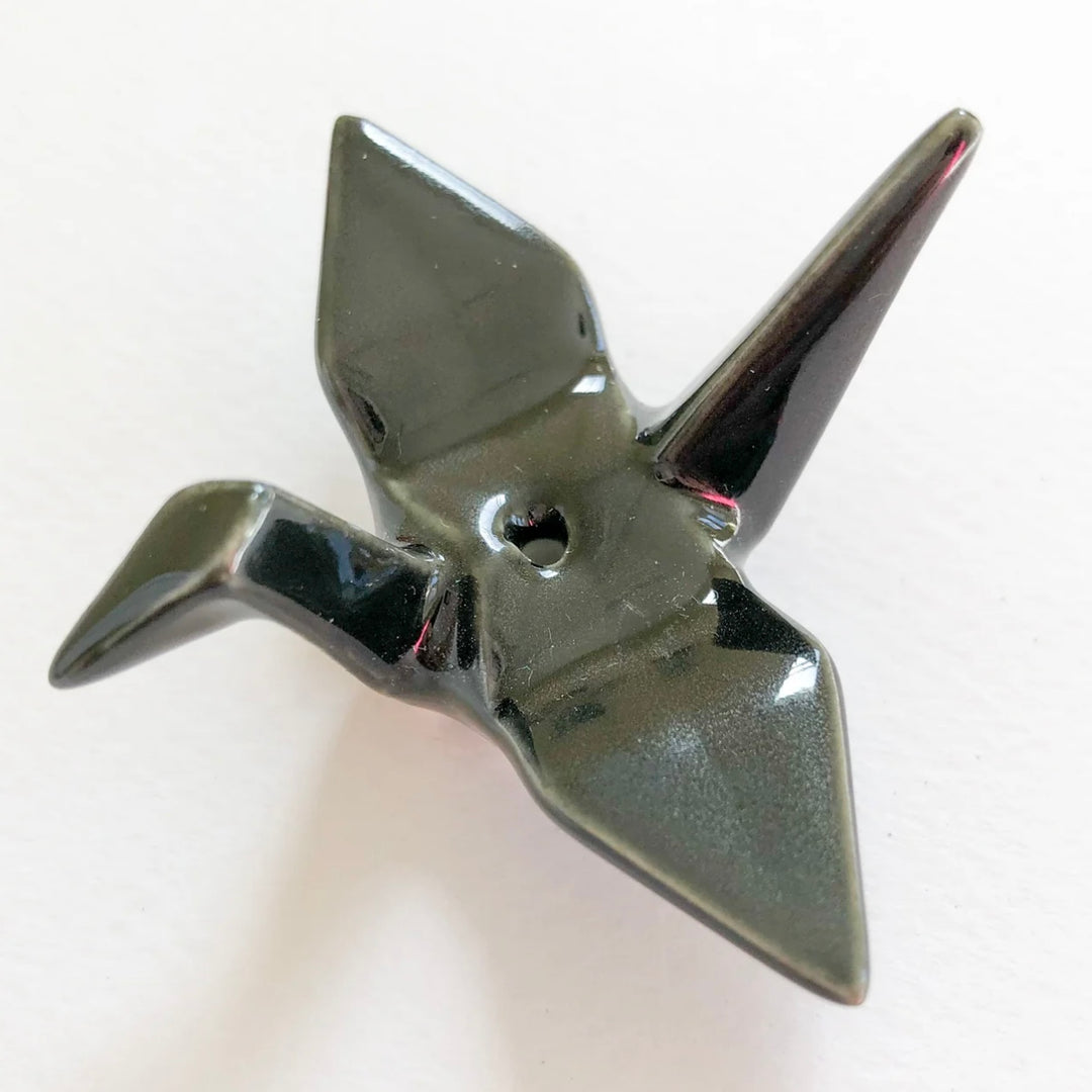 Nippon Kodo Crane Incense Holder