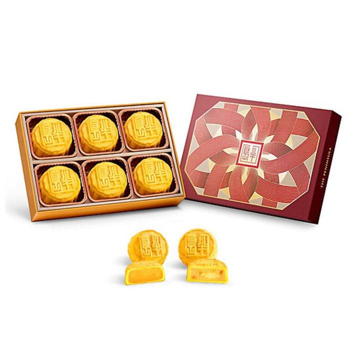 THE PENINSULA Mini Mooncakes (Egg Custard & Hong Kong Mango Pudding)