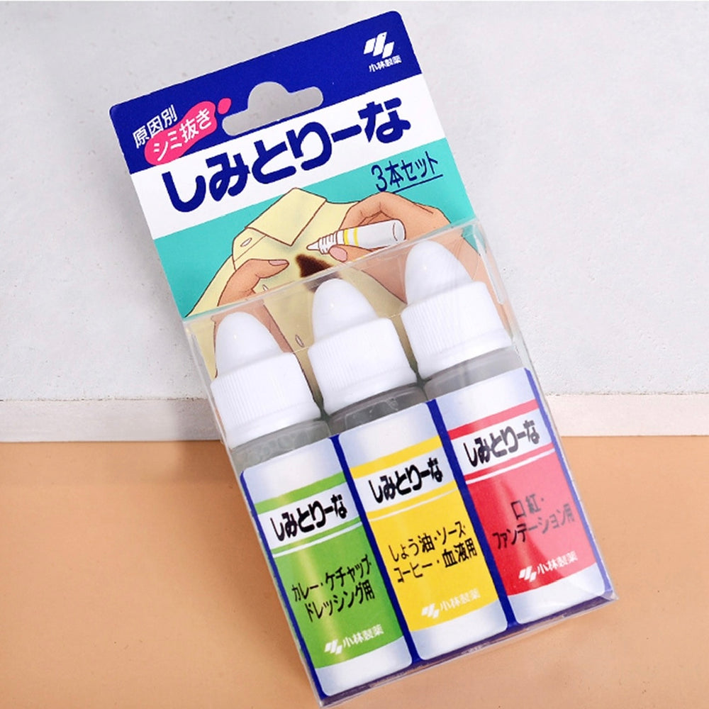 Kobayashi Shimitorina Clothing Stain Remover, 10ml × 3 Kobayashi