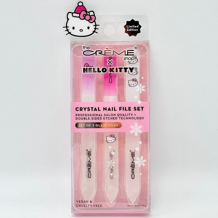 The Creme Shop x Hello Kitty Holiday Crystal Nail File Set of 3 The Creme Shop