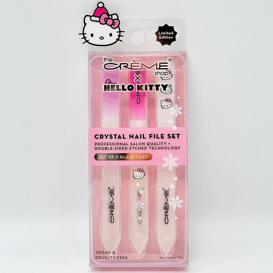 The Creme Shop x Hello Kitty Holiday Crystal Nail File Set of 3 The Creme Shop
