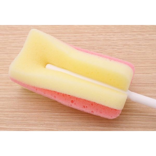 Okubo Baby Bottle Sponge Baby Bottle Wash Sponge Type Pink