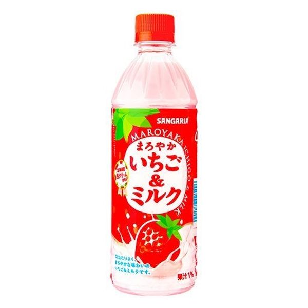 Sangaria: Mellow Strawberry & Milk (PET Bottle) — 500ml Yui mart