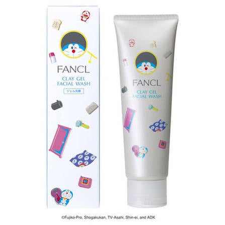 FANCL Mud Gel Facial Cleanser / Doraemon Pattern 120g