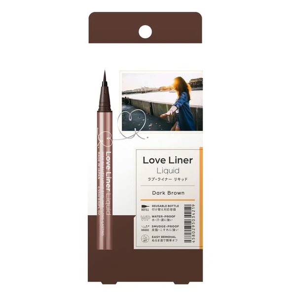Loveliner Liquid Eyeliner R4 Dark Brown