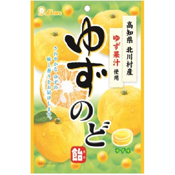 Lion Yuzu Throat Candy 73G