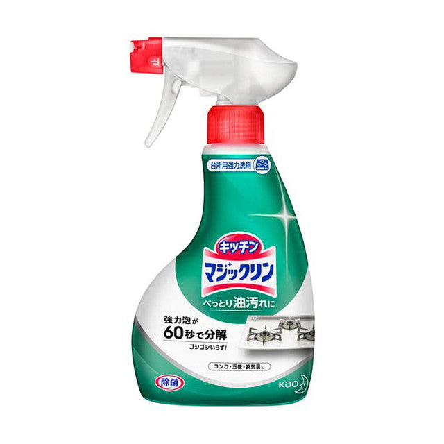 Kao Magiclean Kitchen Powerful Degreasing Portable Spray 400ml Fresh Foam