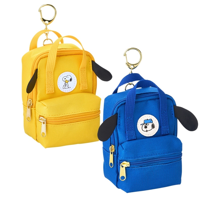 Snoopy PEANUTS Patch Backpack Keychain Yui mart