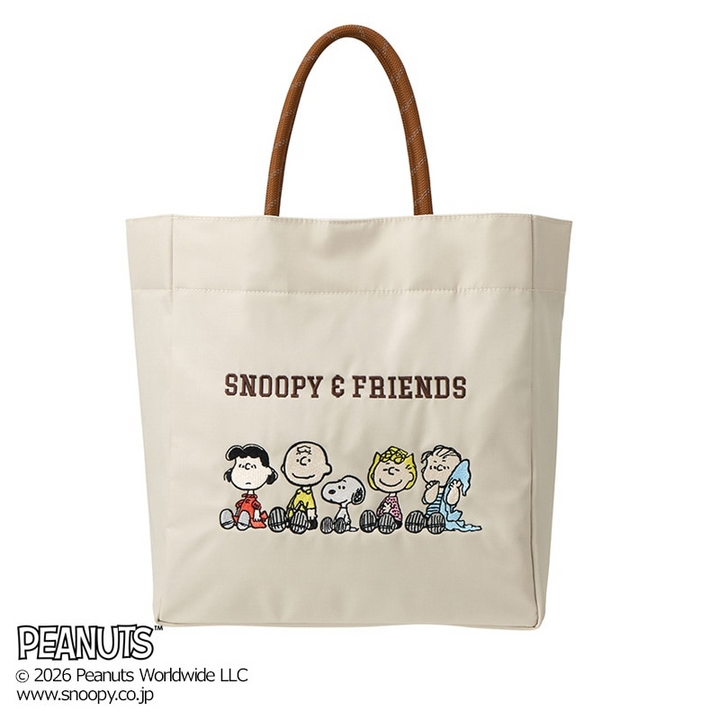 Snoopy PEANUTS Rope Tote Bag Yui mart