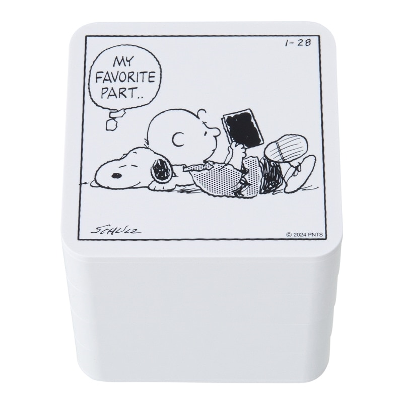 Yamazaki Jitsugyo Tower Snoopy PEANUTS Accessory Tray Square Yui mart