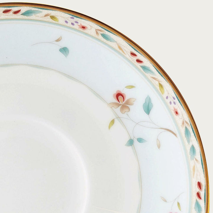 Noritake P50717A/4409-56 Cup & Saucer (Color Changing Pair Set) (Both Coffee & Tea), 7.5 fl oz (215 cc), Flower Chisel, 2 Guests, Pink, Blue, Bone China Yui mart