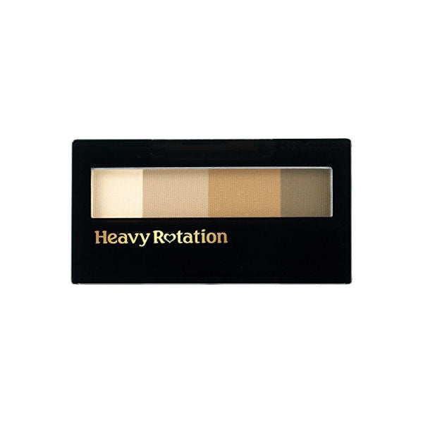 Kiss Me Heavy Rotation Eyebrow & 3D Nose Contour Powder 03 Ash Brown Yui mart