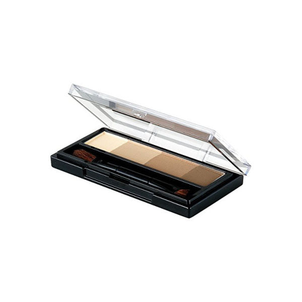 Kiss Me Heavy Rotation Eyebrow & 3D Nose Contour Powder 03 Ash Brown Yui mart