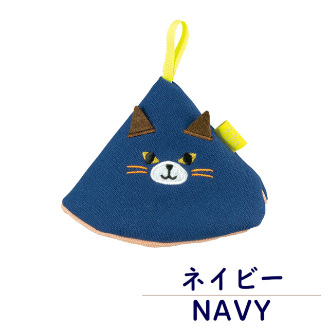 fika Cat-Themed Triangular Pot Holder Yui mart