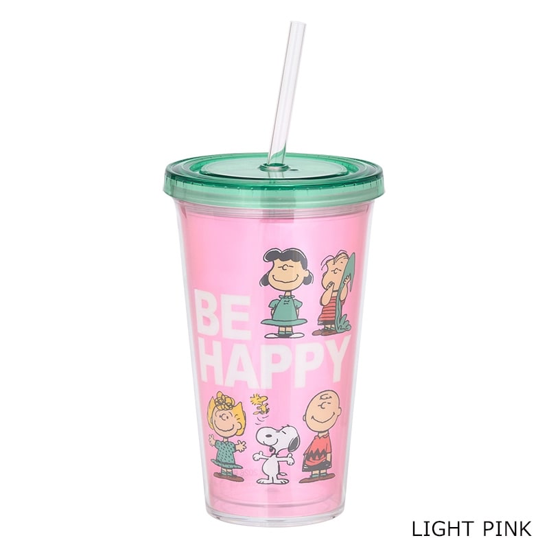 Snoopy PEANUTS Straw Tumbler Yui mart