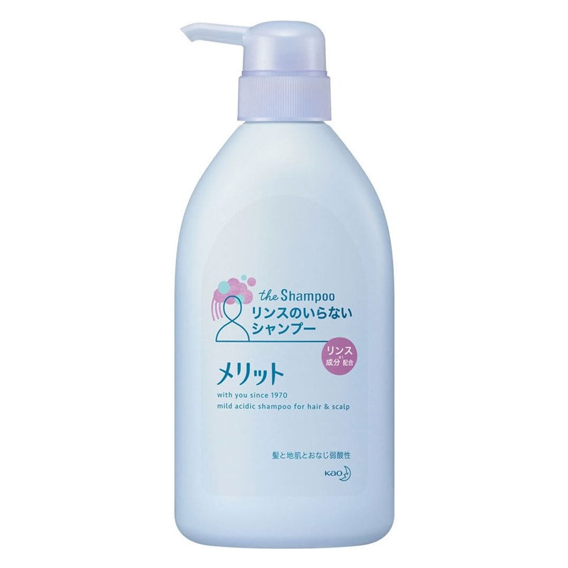 Kao Merit Silicone-Free 2-in-1 Shampoo Refreshing Oil Control Anti-Dandruff Floral 480ml