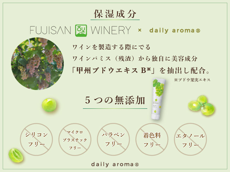 Fujisan Budou Hand Cream 20g Yui mart