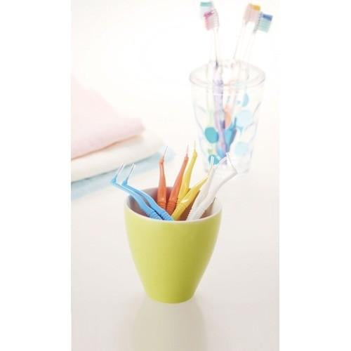 Dental Pro Dental Pro Interdental Brush L-Shaped 10-Pack Size 1 (SSS) [Pack of 10]