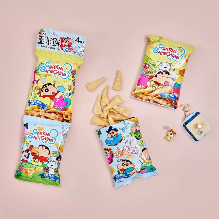 Crayon Shin-Chan Corn Tortilla 4-pack-12g*4