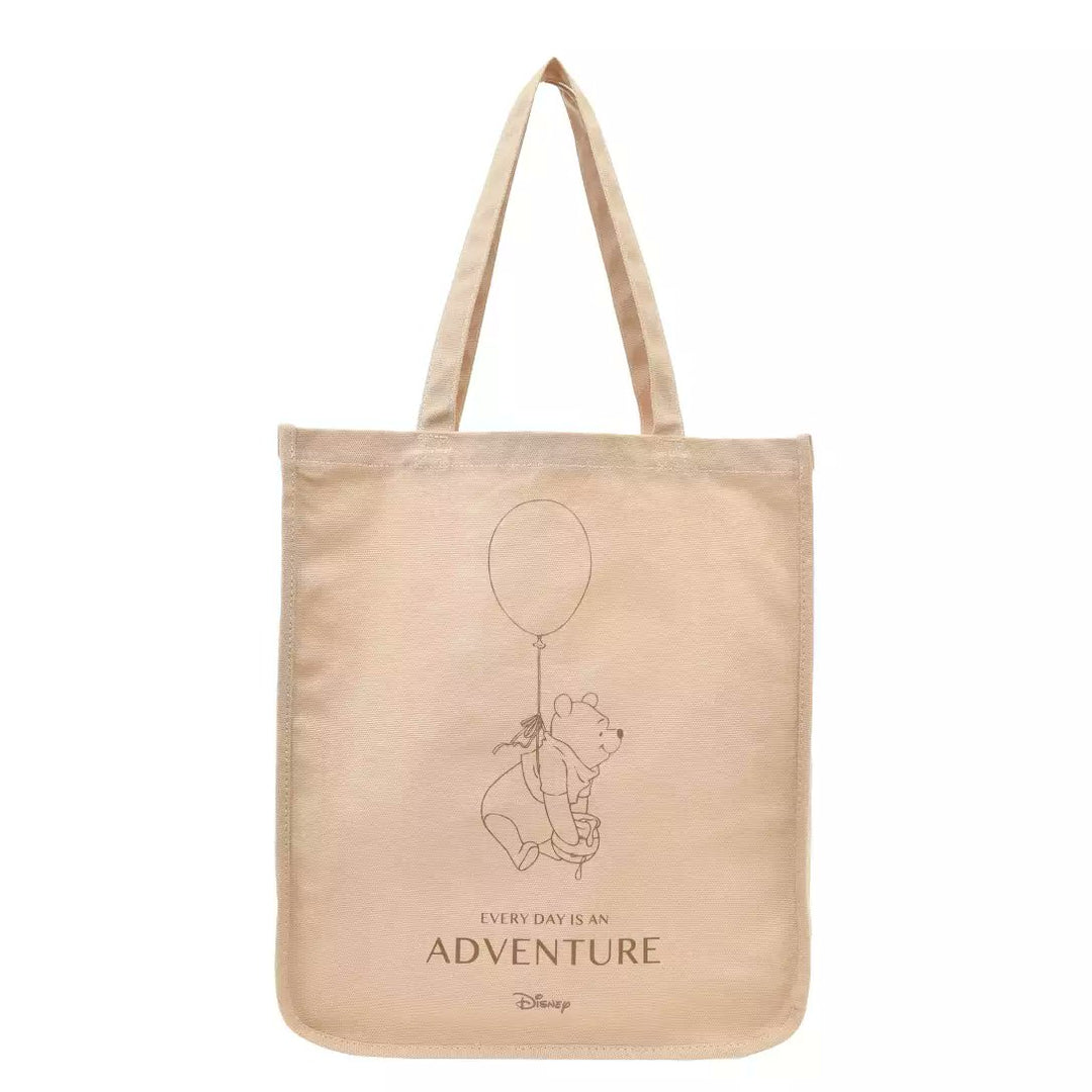 Disney Winnie the Pooh Basic Logo Zip Tote Bag Disney