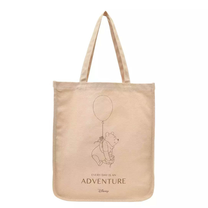 Disney Winnie the Pooh Basic Logo Zip Tote Bag Disney