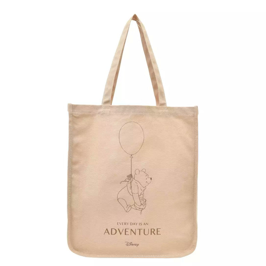 Disney Winnie the Pooh Basic Logo Zip Tote Bag Disney