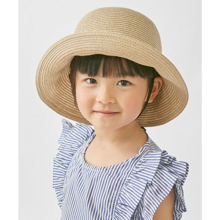 Girls’ Washable & Foldable Sun Hat with Bow – UV Cut 90% Protection,4 Colors