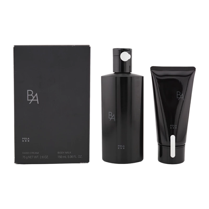 POLA Black BA Set Body Lotion 150ml and Hand Cream 75g