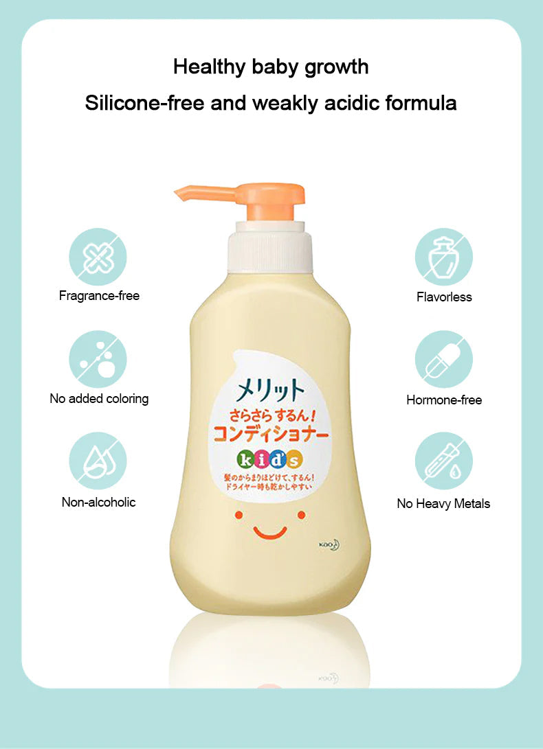 Kao Merit New Moisturizing Conditioner for Children Peach Flavor 360g