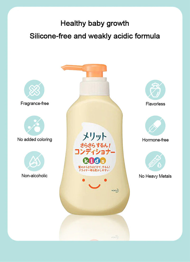 Kao Merit New Moisturizing Conditioner for Children Peach Flavor 360g