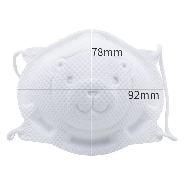 Pigeon Baby Face Mask – 3D Bear Design Dust, Pollen & Droplet Protection