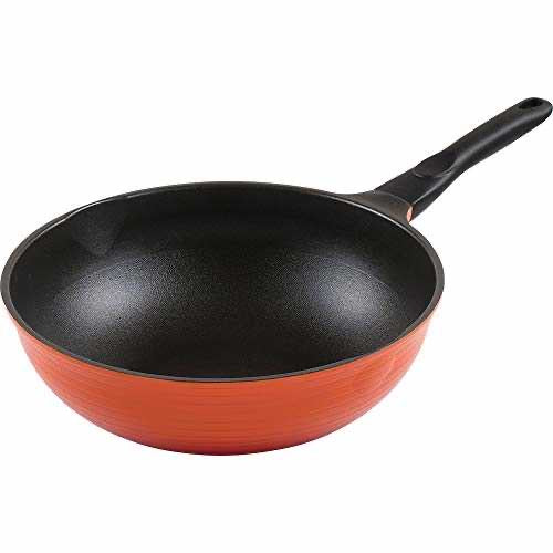 Japan Peace Fraise 30cm Deep Non-Stick Frying Pan – Diamond-Coated Surface, Gas Stove Compatible, Scratch-Resistant