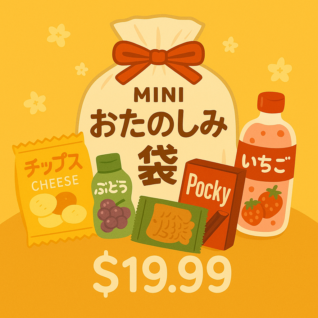 Mini Japanese Snack & Drink Lucky Bag – Limited 1 per Customer Yui mart