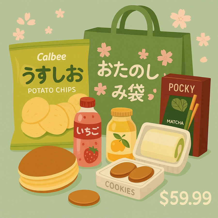 Premium Japanese Snack & Drink Lucky Bag – Limited 1 per Customer Yui mart