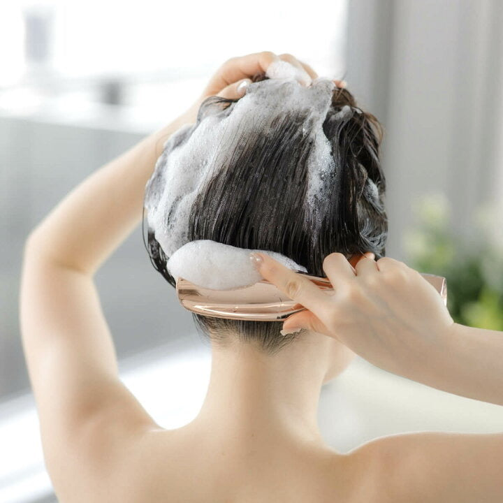 DR SCALP Zeus II Scalp Care & Anti-Hair Loss Massage Brush – Japan, Dry & Wet Use, Gift Box Set