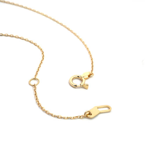 star jewelry K18 Necklace MOON & SUN [made in Japan]