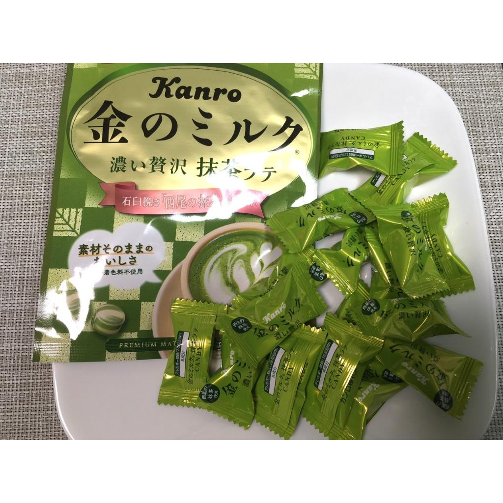 Kanro Golden Milk Rich Matcha Latte Hard Candy 61g Yui mart