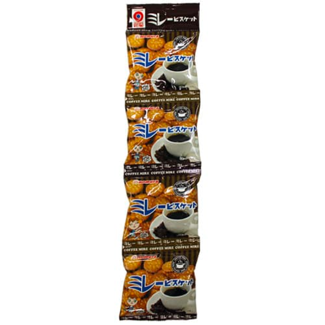 Nomura Mire Biscuit Coffee Flavor 4-Pack 30g x 4 Japanese biscuit snack package