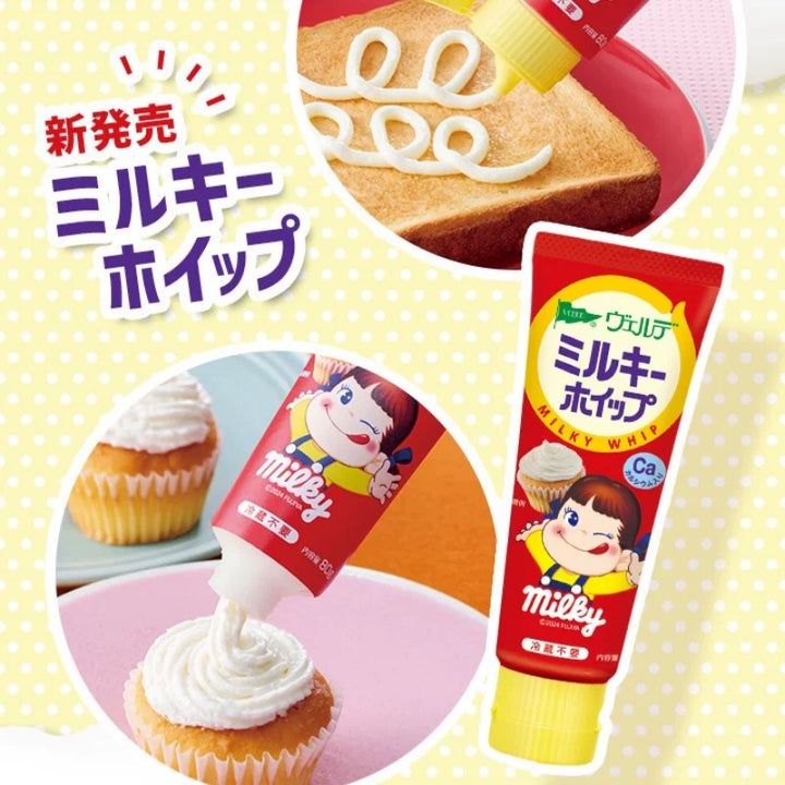 Japan Popular Kewpie x Fujiya Calcium-Enriched Sweetened Condensed Milk – 80g