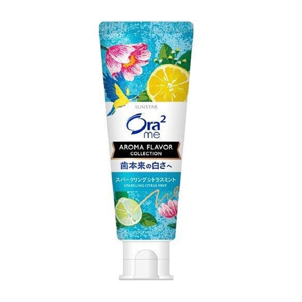 SUNSTAR ORA2 Premium Stain Clear Toothpaste – Fruity Citrus Flavor (130g)