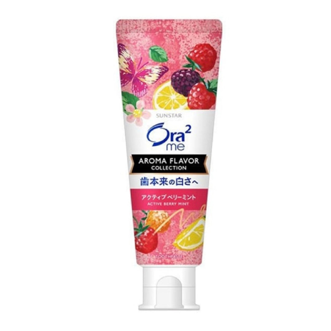 SUNSTAR ORA2 Premium Stain Clear Toothpaste – Berry Mint Flavor