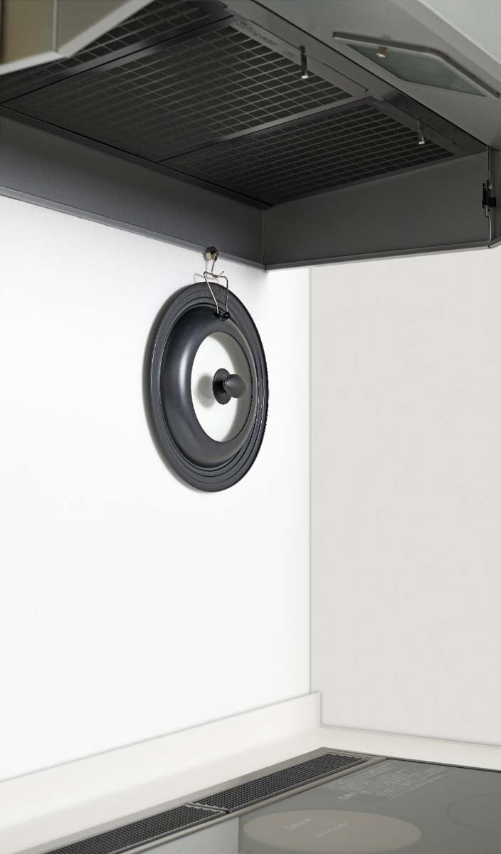 Leans See-Through & Hangable Lid, Compatible with 30cm/32cm Pots, RE-7373