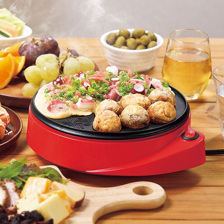 Takopar Weather II Electric Takoyaki Maker – 18 Holes