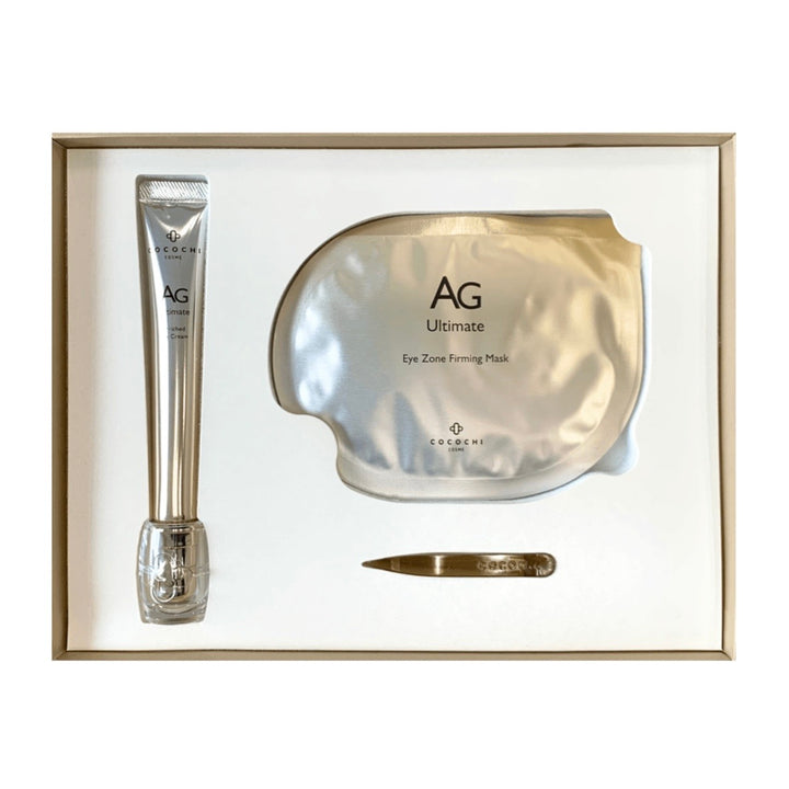 COCOCHI AG Anti-Glycation Eye Cream 15ml + 5 Pairs of Eye Masks Gift Set