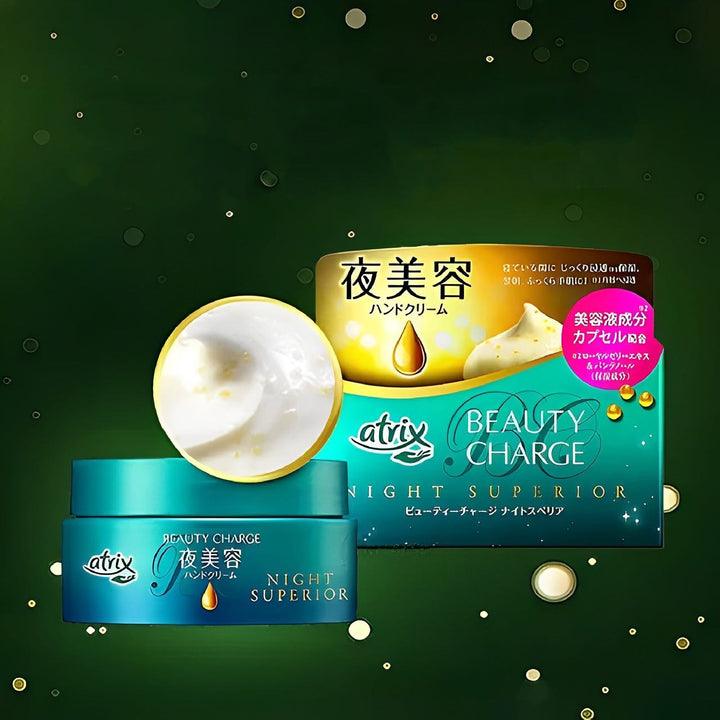KAO Atrix Beauty Charge Night Repair Hand Cream – 98g